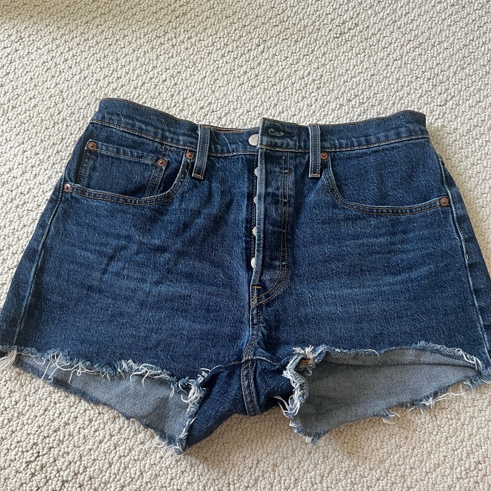 Levi’s 501 Denim Blue Women's Shorts